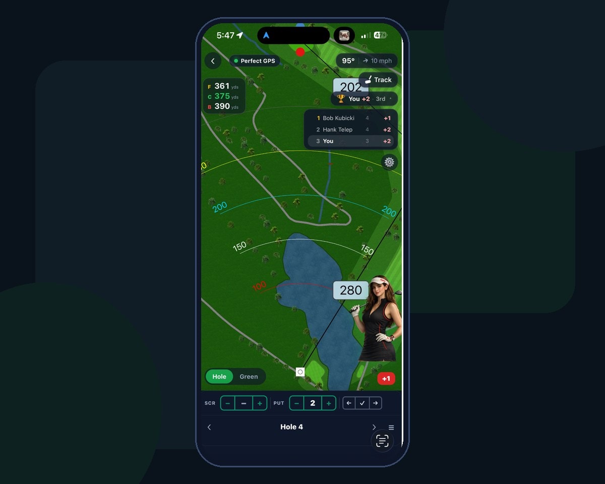 GPS Course Map